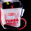 Yuasa For 6N2A-2C-1 Conventional 6-Volt Powersports Battery With Extra Plates
