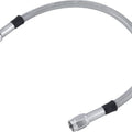 Twin Power For 48 Inch Clear Coated Stainless Steel Brake Hose With AN-3