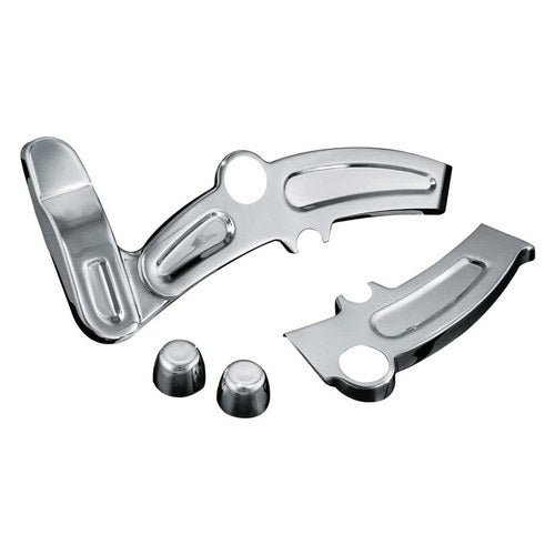 For Harley-Davidson Heritage Softail 08-17 Boomerang Chrome Frame Covers