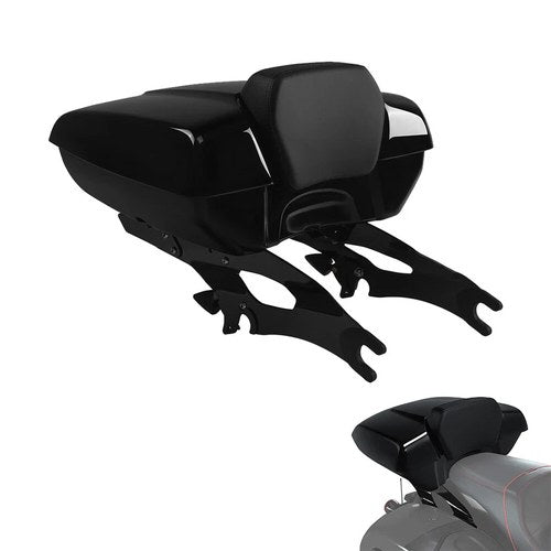 Low Profile Trunk Pad Mount Rack Fit For Indian Chieftain Dark Horse 2016-2024