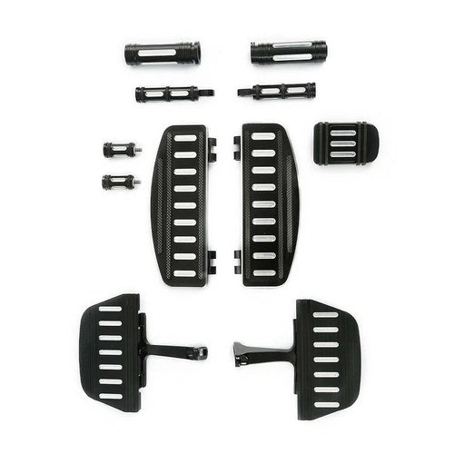 Front Rear Floorboard Brake Pedal Shifter Pegs Fit For Harley Road Glide 1986-up