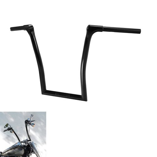 1 1/4" Fat Handlebar 15" Rise Ape Hanger Fit For Harley FatBoy Fat Bob Road King