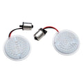 For Harley-Davidson Road King 17-19 Turn Signal Inserts LuminEZ Bullet Style