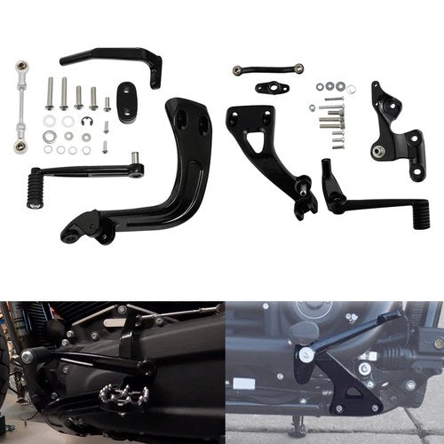 Mid-Controls Shift & Brake Side Fit For Harley Sport Glide Fat Bob Fxfbs 18-2023