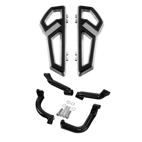 Driver Floorboard Footboard Bracket Fit For Harley Street Road Glide King 17-24