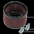 S&S Cycle 170-0127 1 Inch Taller Pleated Stealth Air Filter Kit for Powersports