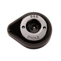 S&S Cycle Stealth Teardrop Air Cleaner Cover - Gloss Black for V-Twin Bikes