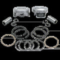S&S Cycle 106-3709A Chromoly Piston Ring Set for 1999-2017 Harley Big Twin