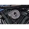 S&S Cycle Lava Chrome Stealth Teardrop Air Cleaner Kit for M8 Models