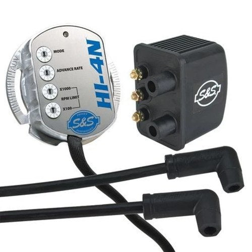 S&S Cycle Single Fire HI-4N Ignition Kit for Harley Davidson 1990 Models