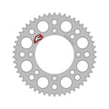 Renthal 2025 KTM 65 Rear Chain Wheel - Silver 420-48GP for Powersports