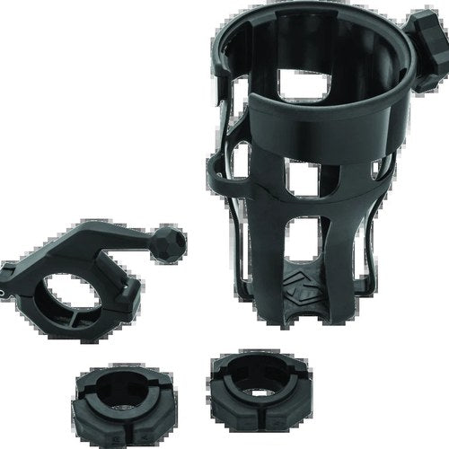 Kuryakyn Reflex Drink Holder with Bar Mount for Motorcycles - Black