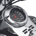 Kuryakyn Speedometer Trim Ring with Visor Chrome - Easy Installation