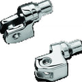 Kuryakyn Tapered Peg Adapter For Yamaha Front Chrome – Fits Select XV Models