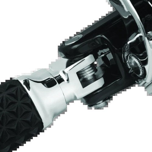 Kuryakyn Splined Driver Peg Adapter Chrome for Harley Davidson 2018-2019