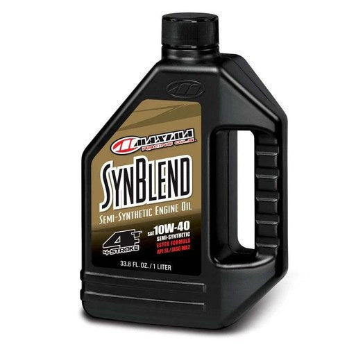 Maxima SynBlend Ester 4T 10W-40 Semi-Synthetic Engine Oil - 1L