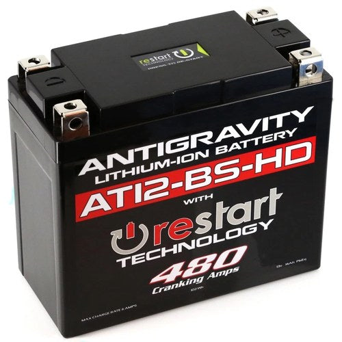 Antigravity Batteries YT12-BS High Power Lithium Battery with Re-Start for