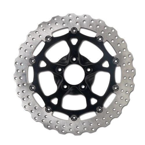 Performance Machine 13" Dominator Full-Floating Brake Rotor with Black Anodized