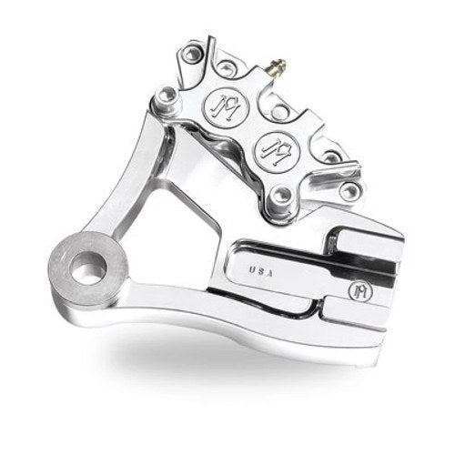 Performance Machine 4 Piston Classic Caliper - Polished for Powersports