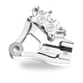 Performance Machine 4 Piston Classic Caliper - Polished for Powersports