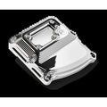 Performance Machine Vision Series Transmission Cover with Bezel – Chrome for