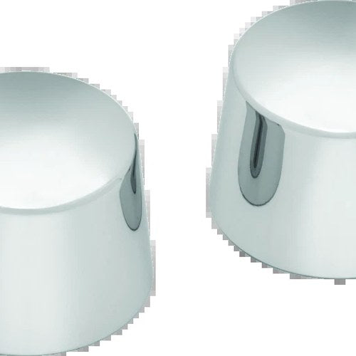 Kuryakyn Front Axle Nut Caps Chrome – Fits Harley Davidson Touring Models