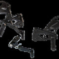 Vortex Racing RS591K V3 2.0 Rearsets for Powersports with Adjustable Foot Pegs