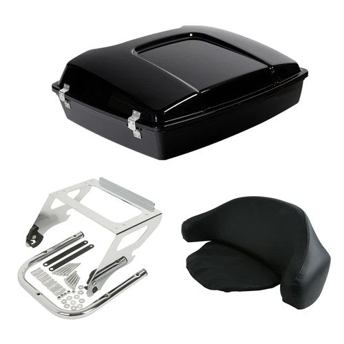 Razor Trunk Pad Solo Mount Rack Fit For Harley Touring Electra Glide 1997-2008