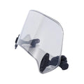 Motorcycle Smoke Windshield Universal Adjustable Extension Clip Wind Deflector