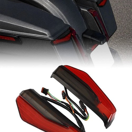 Rear LED Saddlebag Tail Light Fit For Harley Touring Road Street Glide 2024-2026