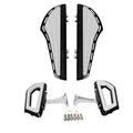 Driver Passenger Floorboard Footboard Fit For Harley Road Street Glide 2000-2023