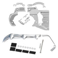 Chrome Engine Transmission Interface &Inner Primary Cover Fit For Harley Softail