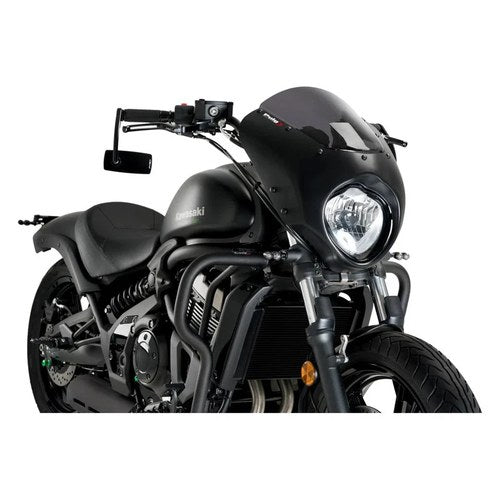 For Kawasaki Vulcan S 2017-2023 Puig 21108F Dark Night Semifairing
