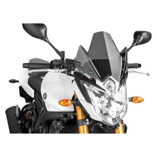 For Yamaha FZ8 2011-2013 Puig 5872F Generation Sport Naked Windshield