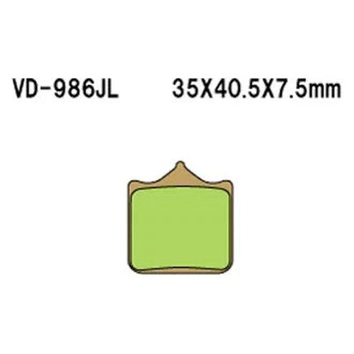 For Aprilia Tuono V4R 2012-2013 Vesrah Front Sintered Metal Brake Pads