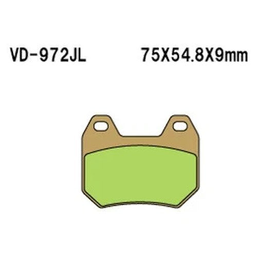 Vesrah Rear Sintered Metal Brake Pads