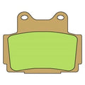 For Yamaha Seca II 600 1992-1998 Vesrah VD-240JL Front Sintered Metal Brake Pads