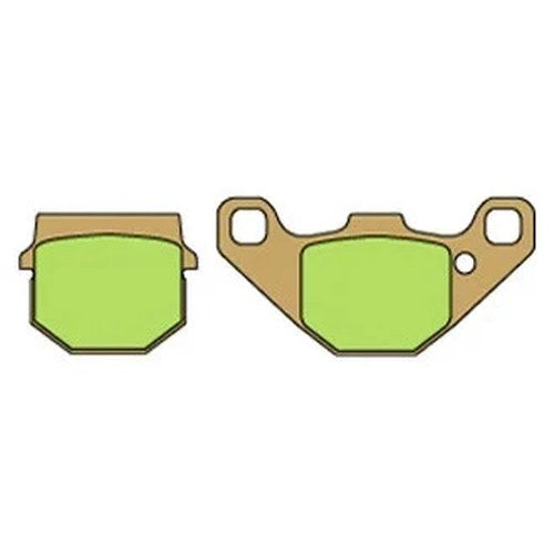For Suzuki RM85 2002-2004 Vesrah VD-342/2JL Rear Sintered Metal Brake Pads