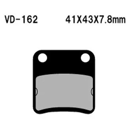 Vesrah VD-162 Front Organic Semi-Metallic Brake Pads