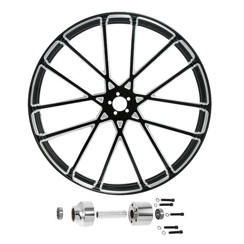 32'' Front Wheel Rim Single Disc Hub Fit For Harley Road Electra Glide 2008-Up