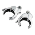 49mm Detachable Windshield Clamps Fit For Harley Street Bob Low Rider 2018-up