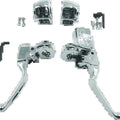 Bikers Choice Chrome Handlebar Control Kit for Harley Softail 2015-2017