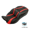 Driver Passenger Gel Seat Pillion Fit For Harley Touring Road Glide 2009-2023