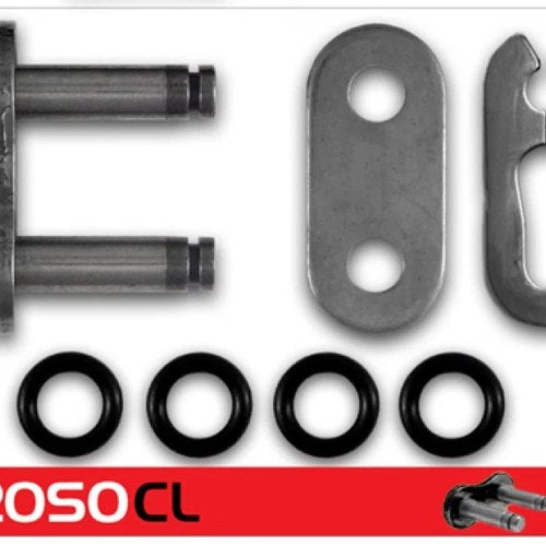 RK Chain 520SO-114L O-Ring Chain for 400cc and Under Motorcycles