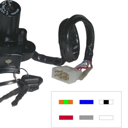 Ignition Switch For Kawasaki Zxr 750 L 1993