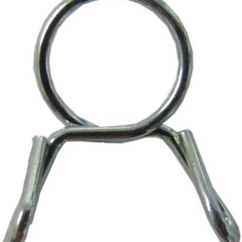 4x Motorcycle Fuel Petrol Line Hose Pipe Clips Clamps Wire 10mm