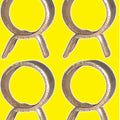 4x Motorcycle Fuel Petrol Line Hose Pipe Clips Clamps 11mm