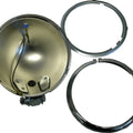 Headlight Shell Bottom Mount Chrome Bates 5.75" (Each)