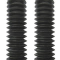 Fork Gaitors Medium Black 240mm Long Top 35mm Bottom 52mm (Pair)