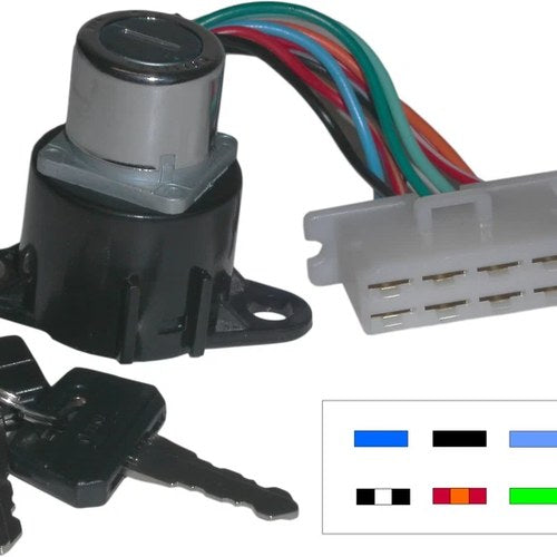 Ignition Switch For Honda C90 75-80(8 Wires) (Each)